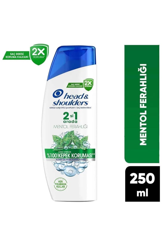 Head&Shoulders Mentol Ferahlığı 2in1 Şampuan 250 ml