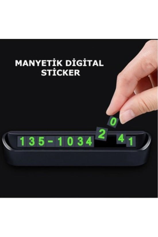 DİYARI FIRSAT Araç torpido üstü aç kapa numaratör  