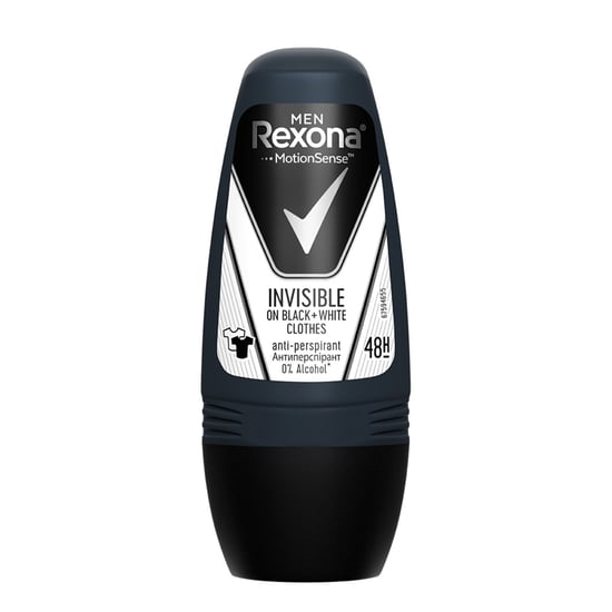 Rexona İnvisible Black White Erkek Roll On 50 ml