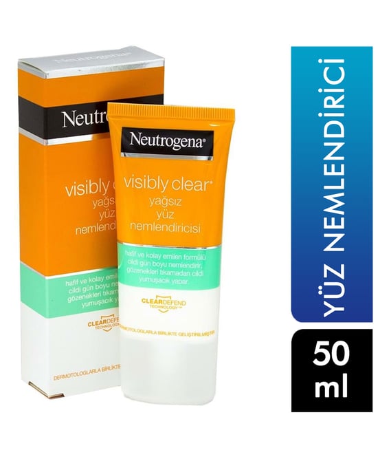 Neutrogena Visibly Clear Yağsız Nemlendirici Yüz Kremi 50 ml