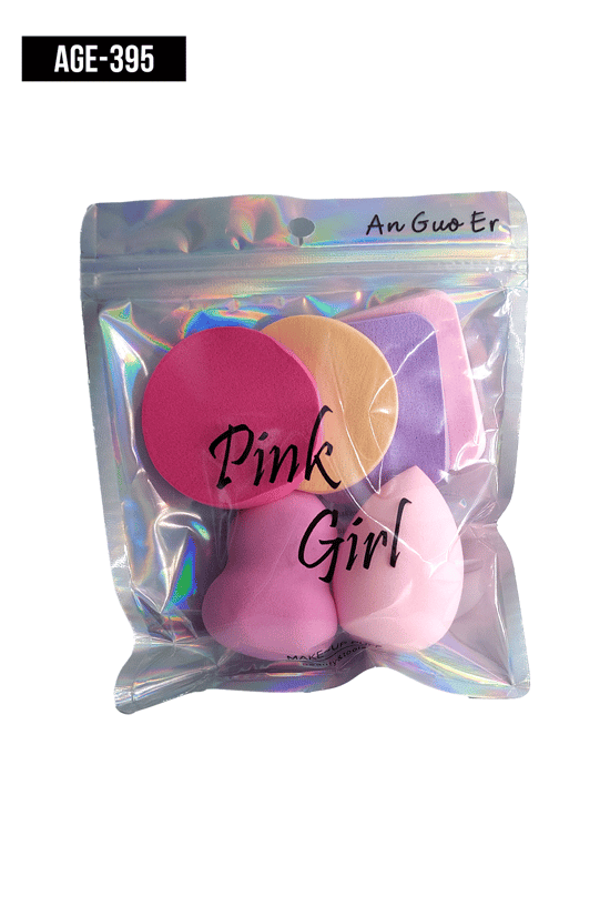 İthal Aksesuar Renkli 6'Lı Makyaj Süngeri