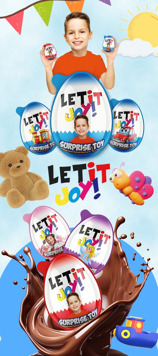 Let It Joy Sürpriz Yumurta 20 GR