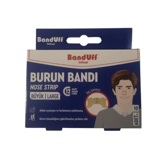 Banduff Burun Bandı Büyük 10 lu