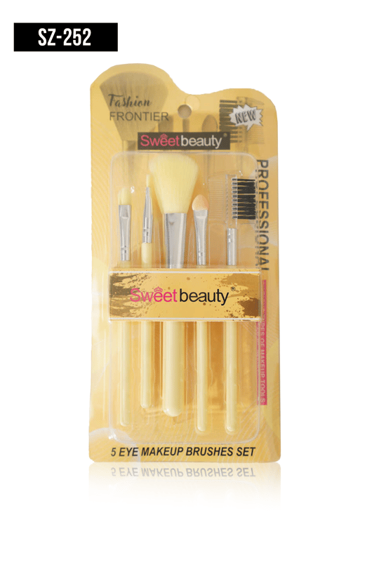 İthal Aksesuar Renkli 5'Li Makyaj Süngeri