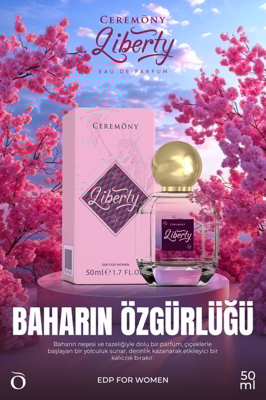 Ceremony Liberty 50 Ml Edp Kadın Parfüm