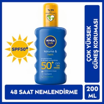 nivea, nivea sun, gunes kremi, gunes yagi, gunes spreyi, bronzlasma
