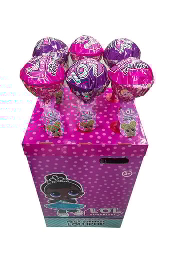 LOL SURPRISE ŞEKER HEDİYELİ MEGA LOLİPOP 15 GR