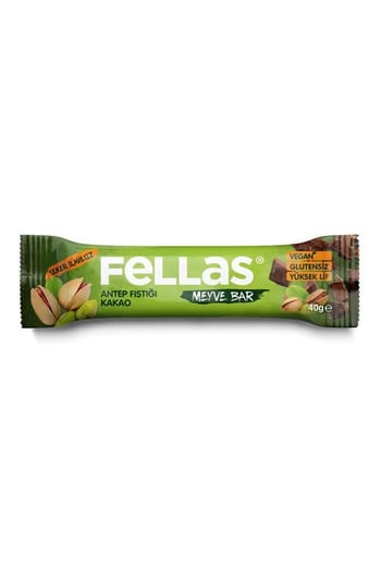 Fellas Meyve Bar - Antep Fıstıklı ve Kakaolu 40g