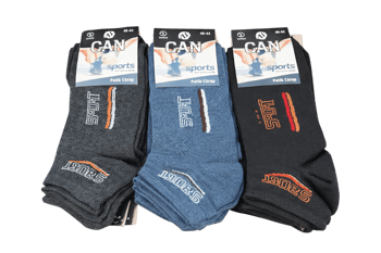 Can Erkek Patik Çorap 40-44 12'li