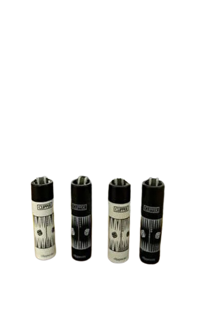 Clipper Reusable Pocket Tavla Desenli Çakmak 48'li