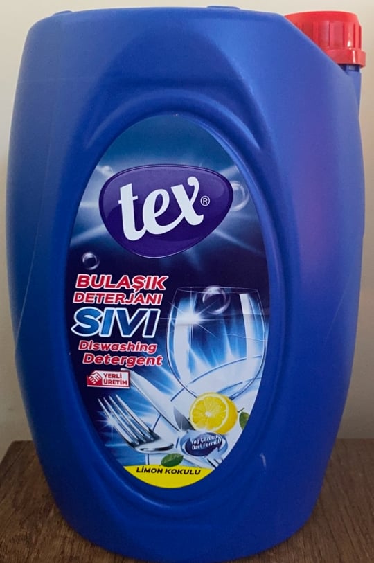 Tex Sıvı Bulaşık Deterjanı Limon Kokulu 4kg(3,91 lt)