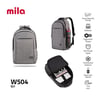 Mila Classone Gri W504 15.6' Notebook Okul Sırt Çantası