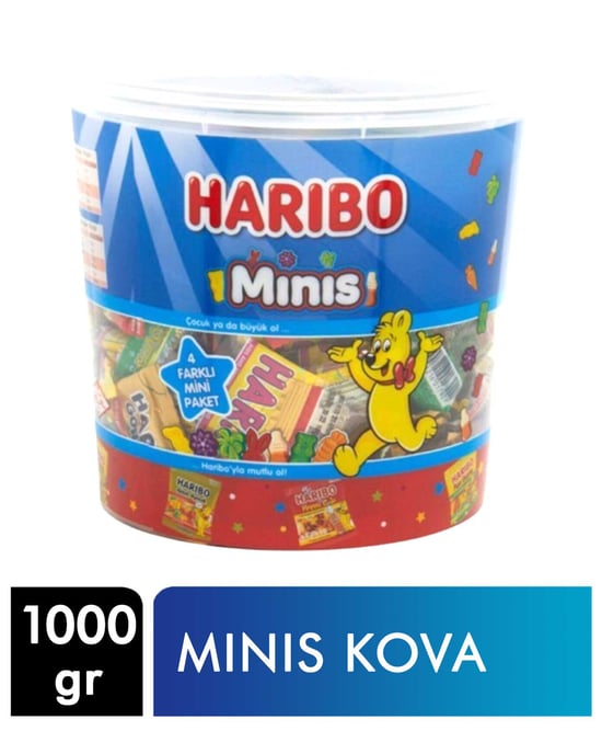 Haribo Minis 10 gr x 100 Adet