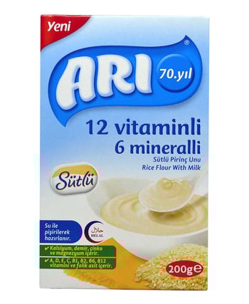 arı, arı mama, bebek maması, mama, tahıllı bebek maması, pirinç unu, pirinç unu maması, arı bebek maması satın al, arı bebek maması fiyat