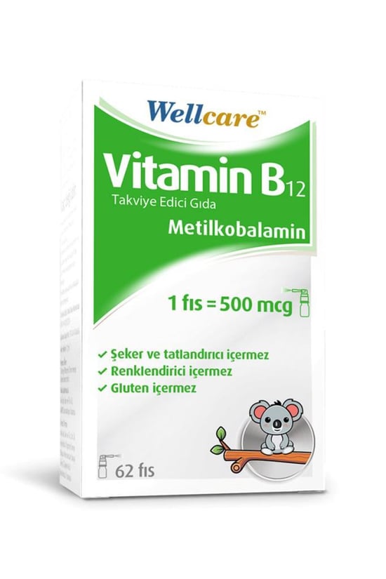 Wellcare Vitamin B12 500 mcg Sprey 5 ml