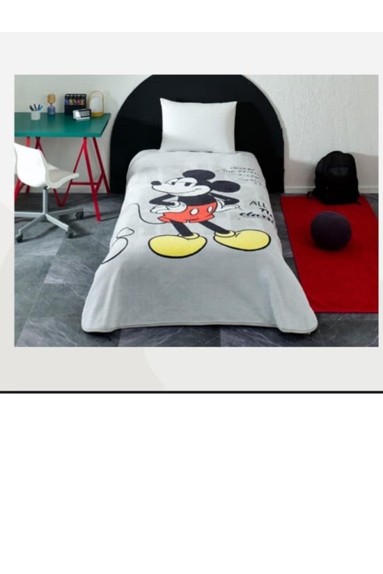 Taç Yeni Sezon Lisanslı Mickey Mouse Fashion Battaniye