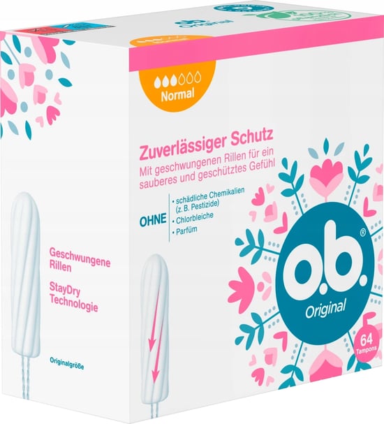 o.b. Tampon Original Normal 64lü