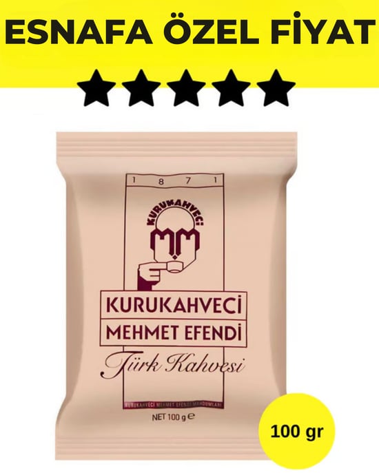 Kurukahveci Mehmet Efendi Türk Kahvesi 100 gr