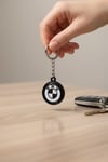 BMW Logosu Figürlü Hareketli Anahtarlık