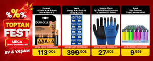 ToptanFestte Ev & Yaşam Ürünlerinde Dev Fırsatlar! kampanya resmi