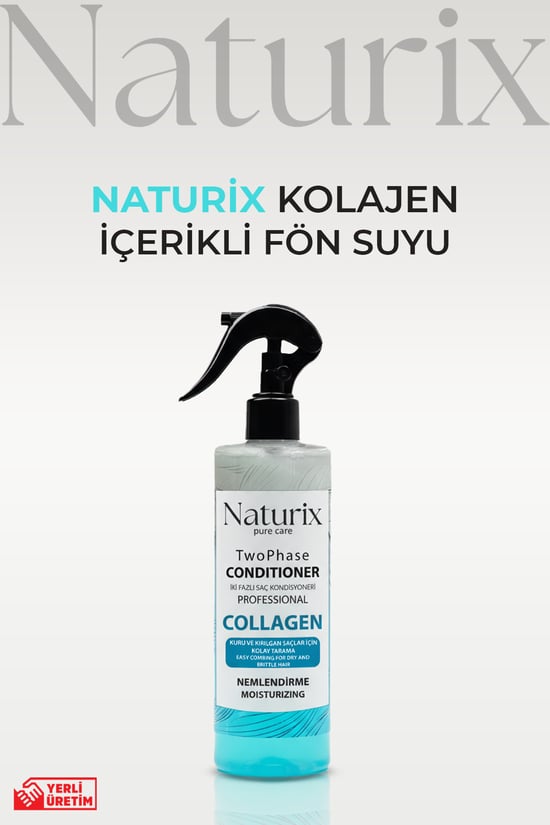 Naturix Collagen Iki Fazlı Saç Bakım Ve Fön Suyu 400 ml