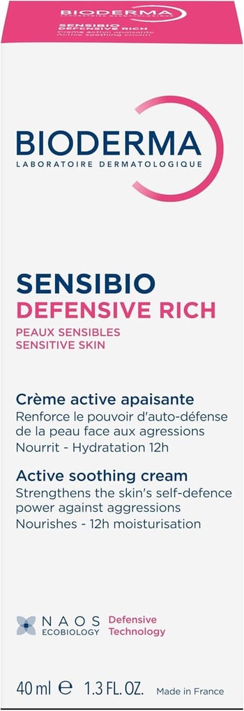 Bioderma Sensibio Defensive Rich Kuru Cilt Yüz Kremi 40 ml