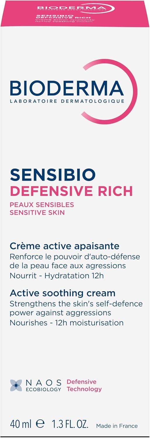 Bioderma Sensibio Defensive Rich Kuru Cilt Yüz Kremi 40 ml