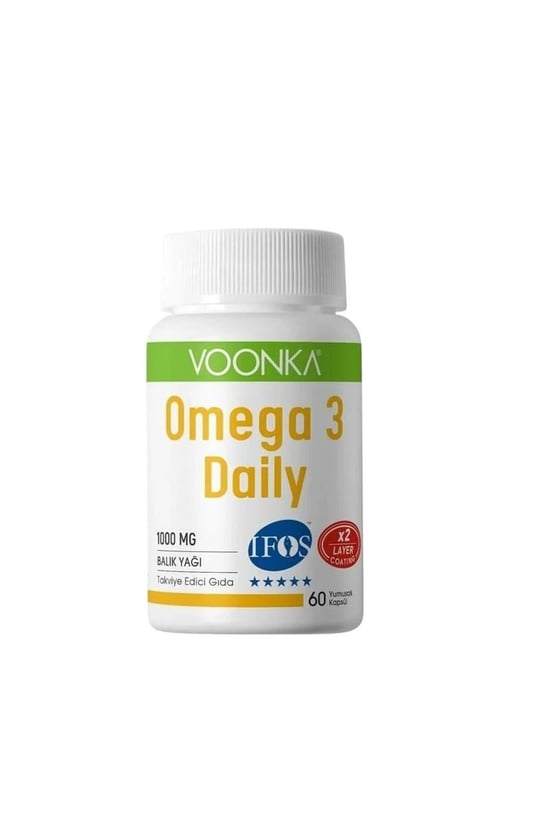 Voonka Omega 3 Daily 1000mg 60 Yumuşak Kapsül