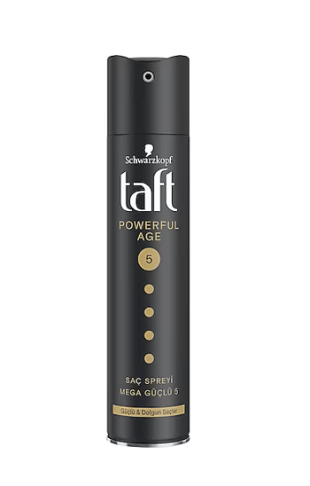 Taft Saç Spreyi 250 ml Powerful Age