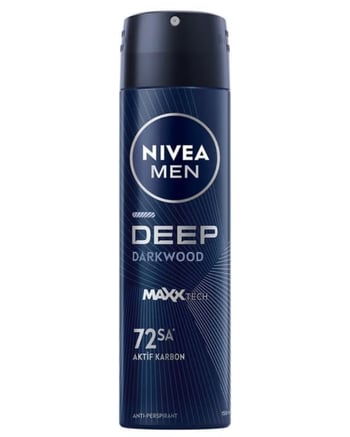 nivea, nivea dedorant, nivea erkek deodorant, erkek deodorant, ter kokusu önleyici, ter önleyici, nivea deep dimension 150 ml satın al, nivea deep dimension 150 ml fiyat