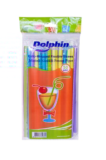 Dolphin Jelatinli Körüklü Frozen Pipet 50li