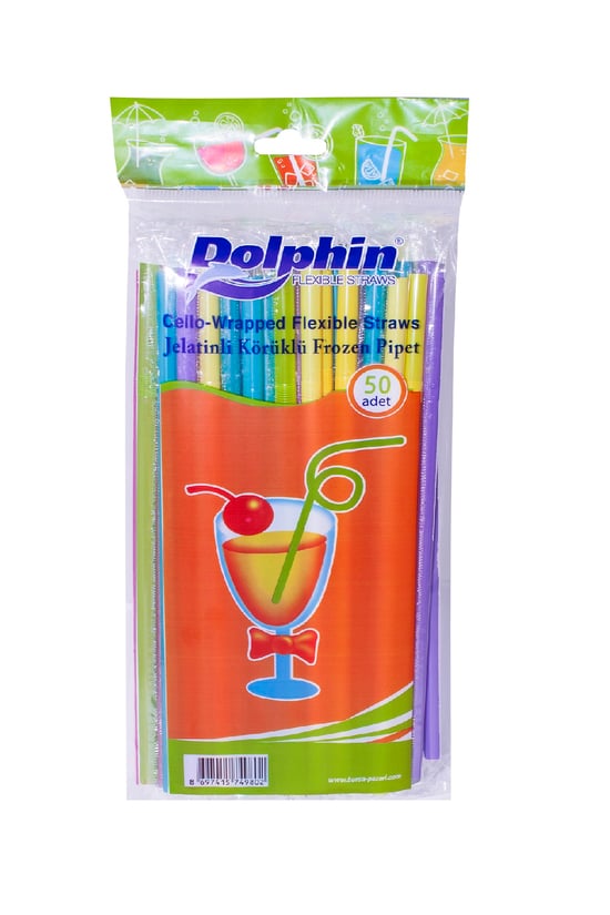 Dolphin Jelatinli Körüklü Frozen Pipet 50li