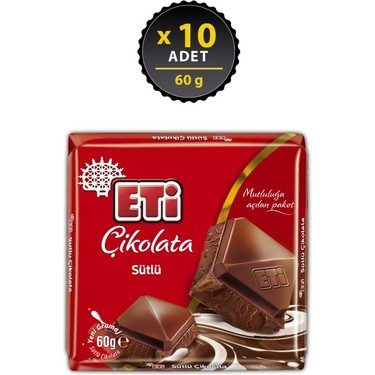 Eti Sütlü Kare  60 gr
