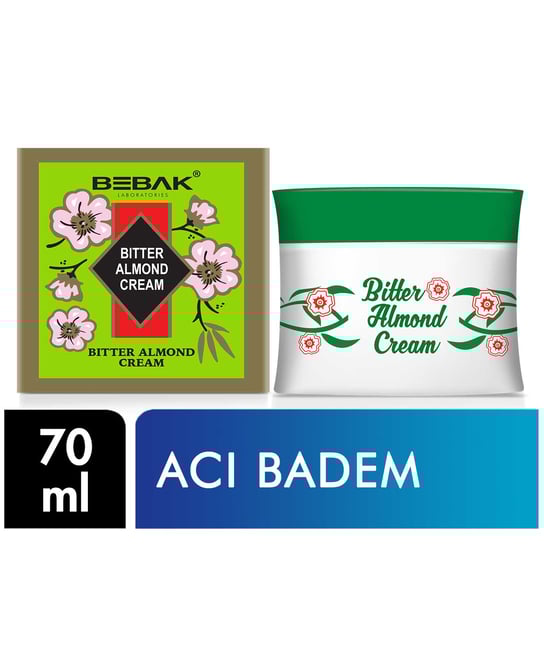 Bebak Acı Badem Kremi 70 ml Kavanoz