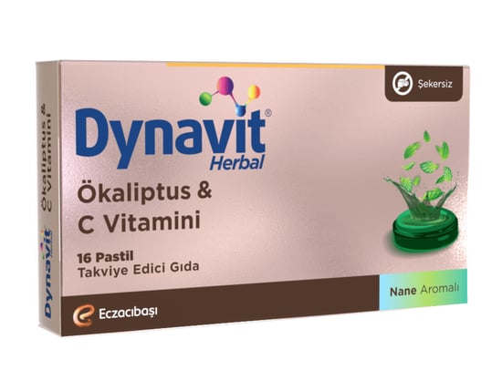 Dynavit Herbal Okaliptus - C Vitamini 16 Pastil