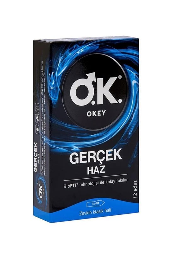 Okey Gerçek Haz 12li Prezervatif