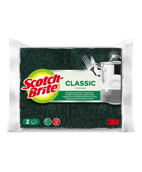 Scotch Brite Bulaşık Süngeri 2'li Klasik