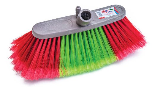 Ekol  Gri Renkli Oto Fırça Temizlik Fırçası ve Süpürge 17 cm