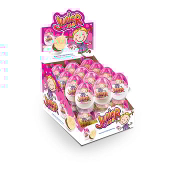 Anl Junior  15 GR Oyuncaklı Sürpiz Plastik Yumurta Pembe