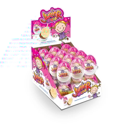 Anl Junior  15 GR Oyuncaklı Sürpiz Plastik Yumurta Pembe