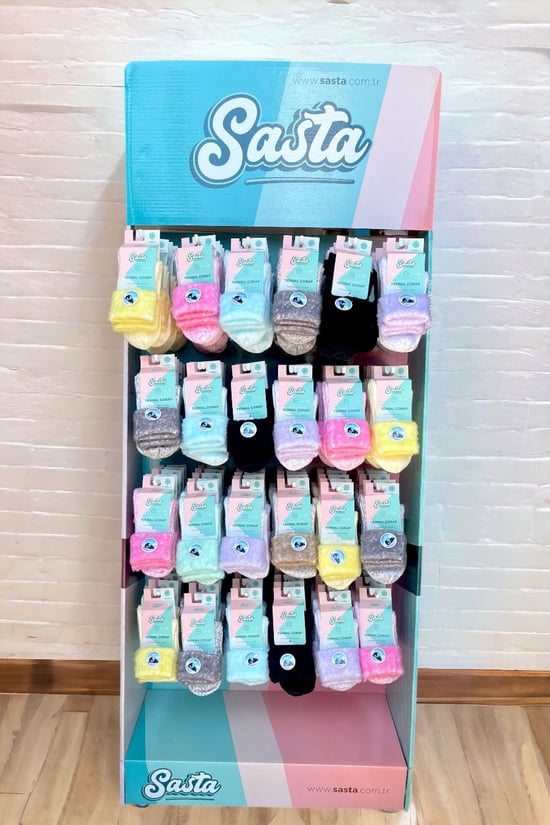 Sasta Premium Soft Termal Çorap (240 Adet)