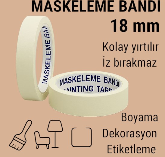 18MM Maskeleme Bandı