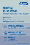 Durex Yok Ötesi Ultra Kaygan 20'li Prezervatif