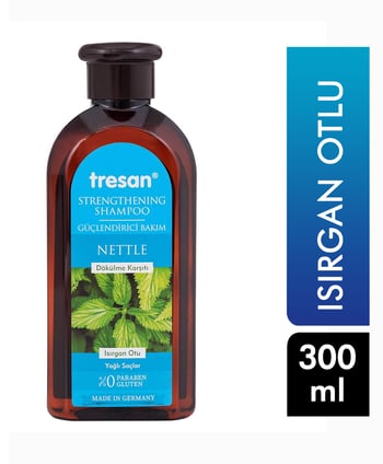 tresan,tresan ısırgan otu güçlendirici 300 ml,saç bakım şampuanı,kepeğe karşı etkilli,yağlı saçlar için 300 ml,bakım şampuanı, şampuanlar,toptan satın al,toptan tr