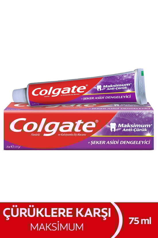 Colgate Maksimum Anti Çürük Diş Macunu 75 Ml
