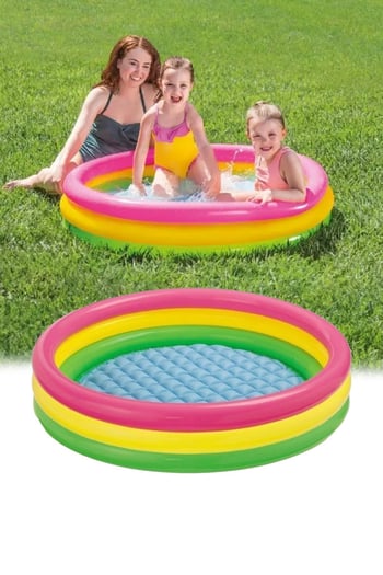 İntex 3 Boğumlu Şişme Havuz 114x25 Cm IH 57412