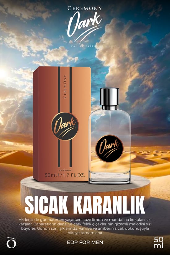Ceremony Dark 50 Ml Edp Erkek Parfüm
