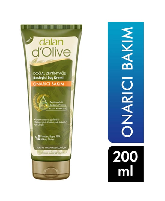 Dalan D'olive Saç Kremi 200 ml  Onarıcı Bakım