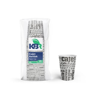 KBR 4 Oz Kağıt Bardak 25 Li