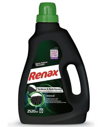 Renax Sıvı Çamaşır Deterjanı 2520 ml Siyahlar